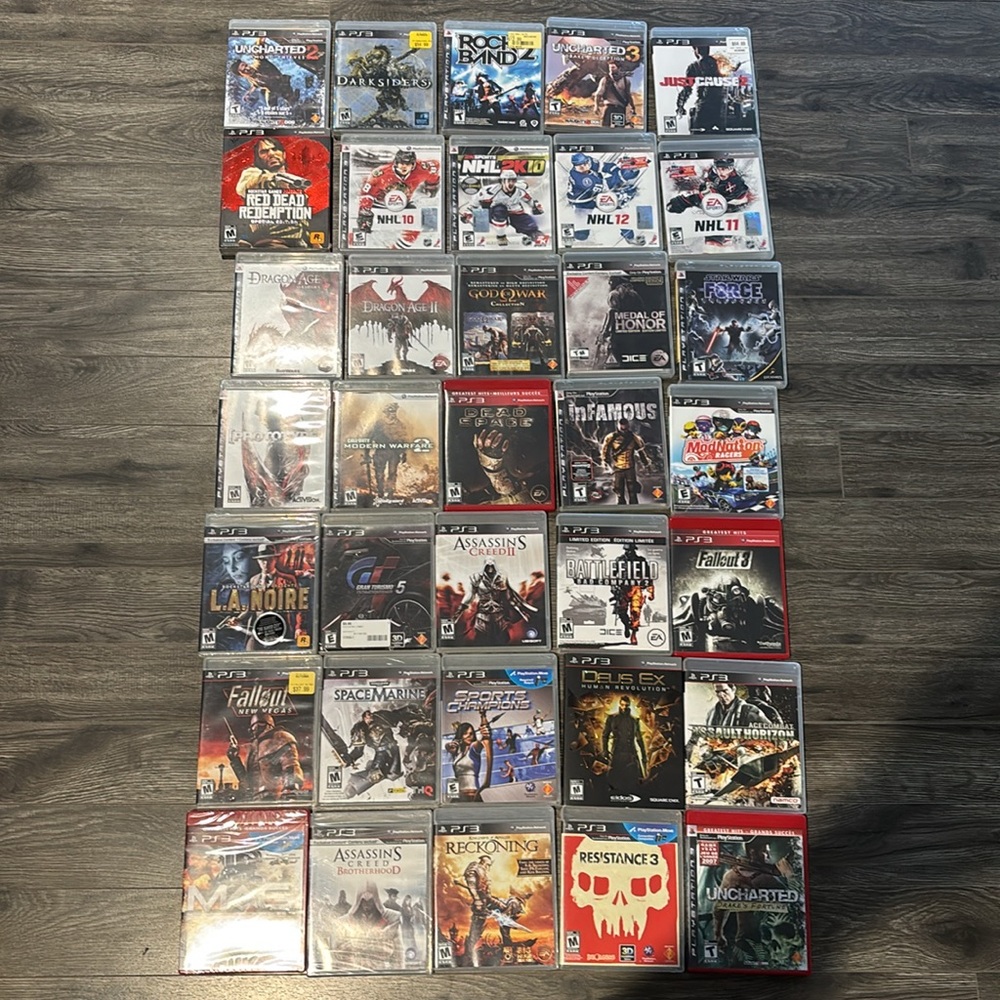 Lot of 35 PS3 Games